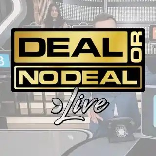 Deal or No Deal Live slot logo by Evolution at SG Casino