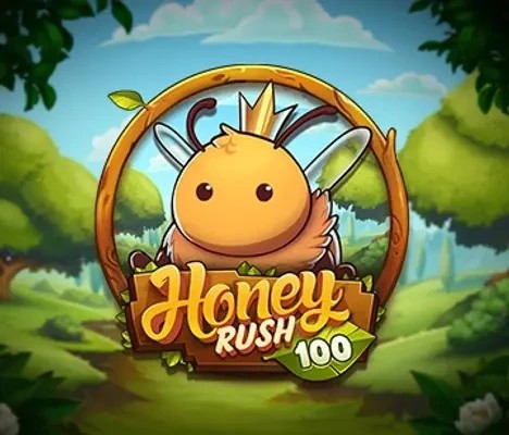 Honey Rush 100 slot logo by Play&#039;n GO at SG Casino