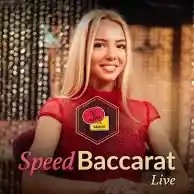 Live Dealer logo of Speed Baccarat A from Evolution at SG Casino